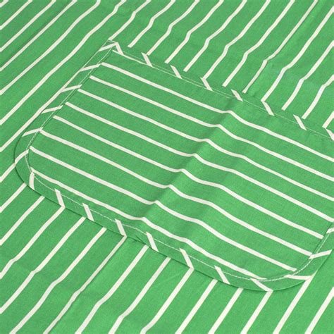 Kitchen Apron Green Stripes