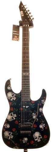 Esp M 200sr Skulls And Roses Limited Edition Guitarguitar