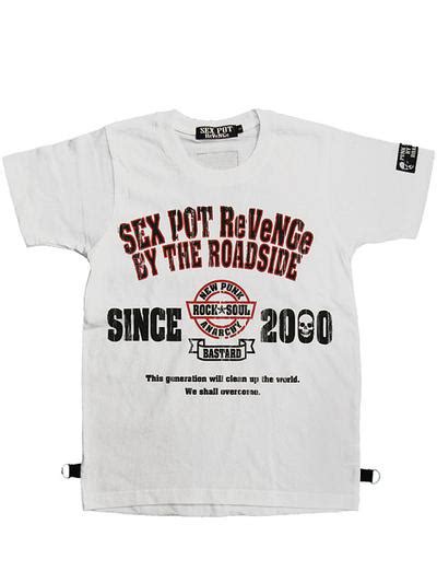 CDJapan College T Shirt S SA06451 10201 SEX POT ReVeNGe APPAREL