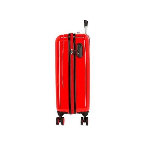 Maleta Trolley Mickey Mouse Disney 55cm Roja Hipergol