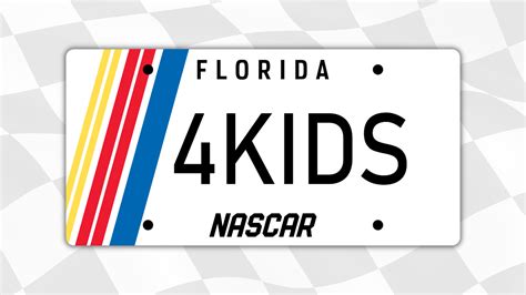 Florida Nascar License Plate The Nascar Foundation