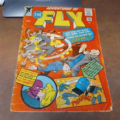 Adventures Of The Fly Radio Comics Silver Age Superhero