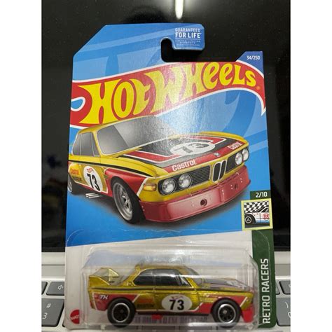 Hot Wheels Bmw Csl Race Car Sth Shopee Malaysia