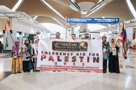 Muslim Care Malaysia Ke Mesir Sampaikan Bantuan Palestin RM412 000