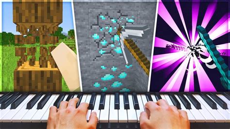 Ce Joueur A Terminé Minecraft En Jouant Avec Un Piano • Minecraft Fr