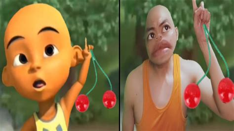 Tiru Aksi Upin Ipin Bermain Lato Lato Ditengah Hutan Youtube