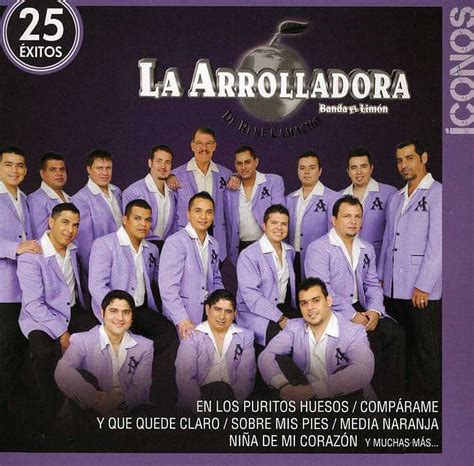 La Arrolladora Banda El Lim N De Ren Camacho Iconos 25 Exitos