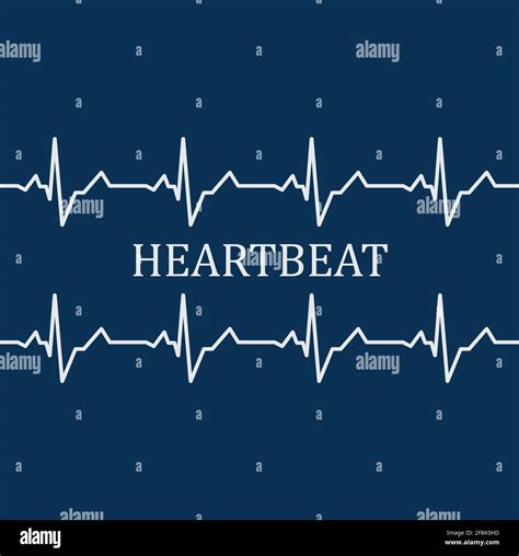 Heart Beat Monitor Pulse Line Art Vector Icon Ecg Heartbeat