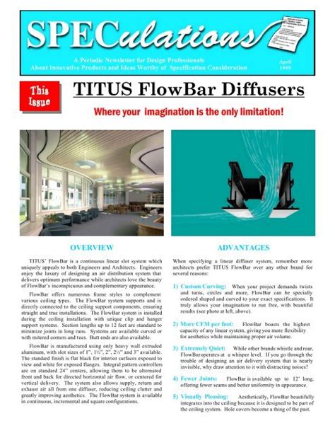 Titus Architectural Ceiling Diffusers | Shelly Lighting