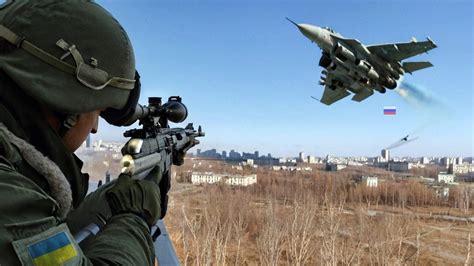 Sniper On The Hill Shot Down A Russian SU 25 Fighter Plane With A