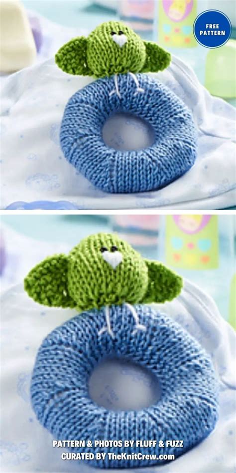 8 Free Easy Baby Rattle Knitting Patterns - The Knit Crew