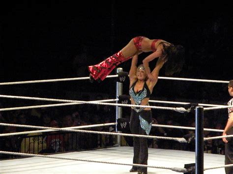 Beth Phoenix Lifting Brie Bella | Flickr - Photo Sharing!