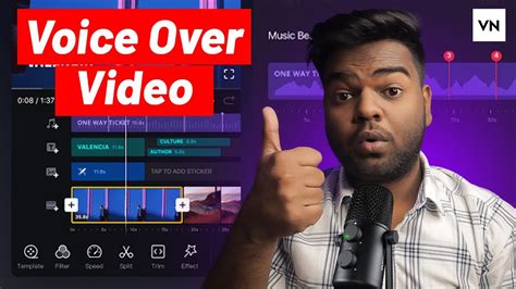 How To Make Voice Over Video For Youtube In Vn App Voice Over