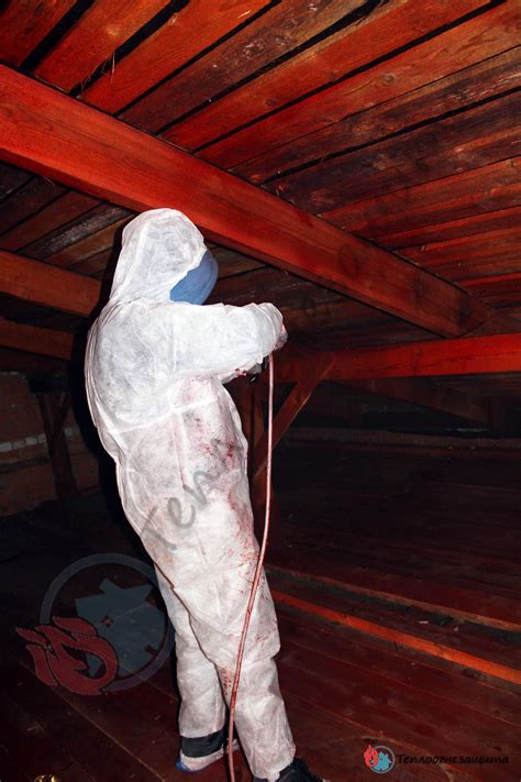 Огнезащитная обработка деревянных конструкций кровли - «Теплоогнезащита СК»