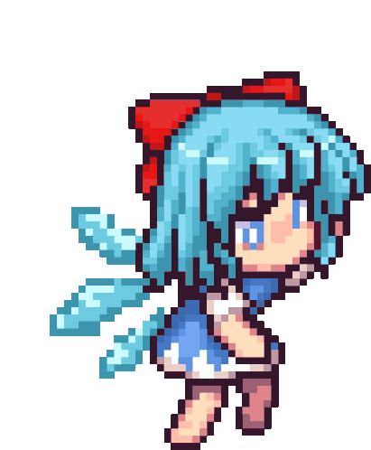 Cirno Dancing Sticker Cirno Dancing Touhou Discover Share Gifs