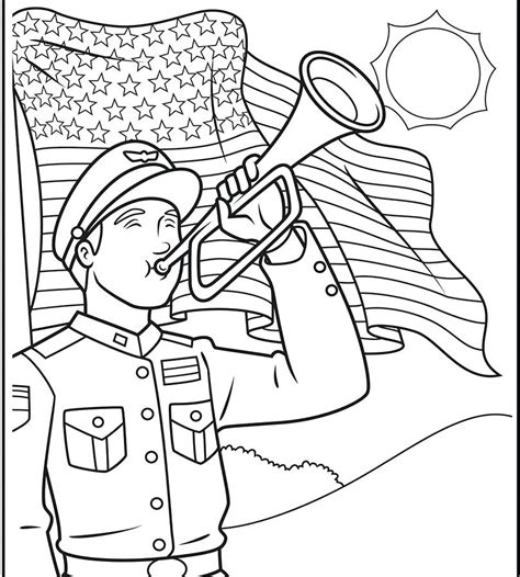 Memorial Day Coloring Pages For Preschoolers At GetColorings Free