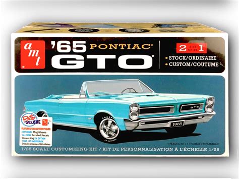 Amt Scale Pontiac Gto Plastic Model Kit Ebay