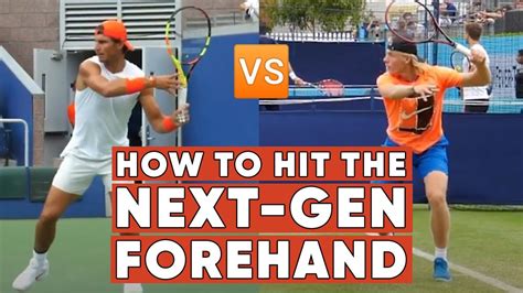 How To Hit The Next Gen Forehand Tennis Lesson Youtube