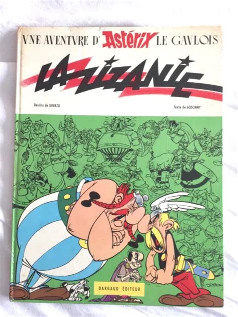 ALBUM E O 1970 Astérix et Obélix La zizanie par Uderzo Goscinny TBE