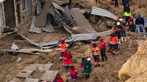 Watch Al Rojo Vivo Highlight Se Derrumba Parte De Un Cerro En Ecuador