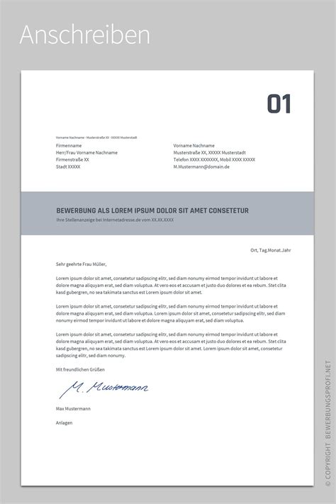 Bewerbungsschreiben Format Word Financial Report