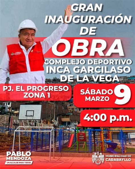 Lima Norte Alcalde Pablo Mendoza Inaugurara Moderno Complejo Deportivo