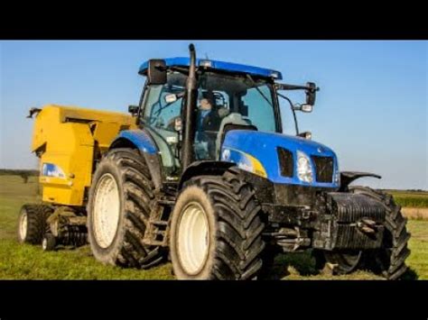 SIANOKOSY W GR BOGUSZEWSKI BELOWANIE TRAWY NEW HOLLAND T6070 YouTube