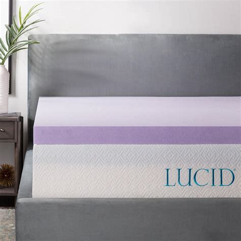 Amazon Lucid Lavender Infused Memory Foam Mattress Topper Twin Xl