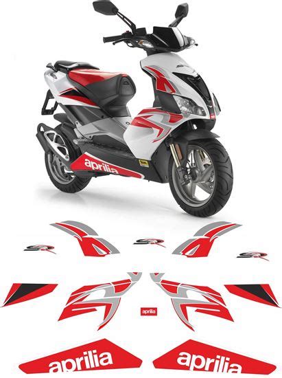 Zen Graphics Aprilia Sr R Replacement Decals Stickers