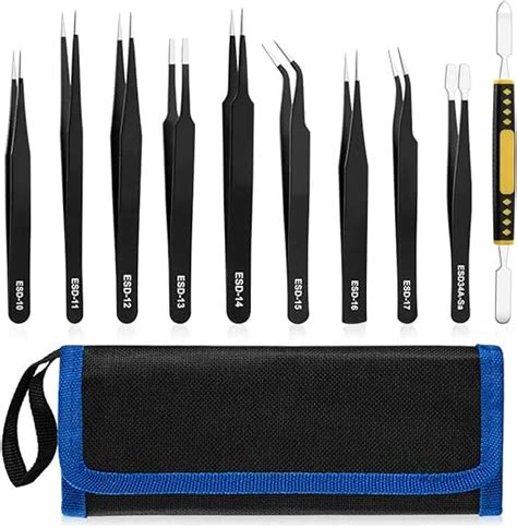 Amazon Pcs Precision Tweezers Set Premium Craft Tweezers Kit