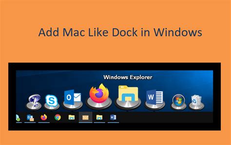 Best Mac Os Dock For Windows 10 Mozbee