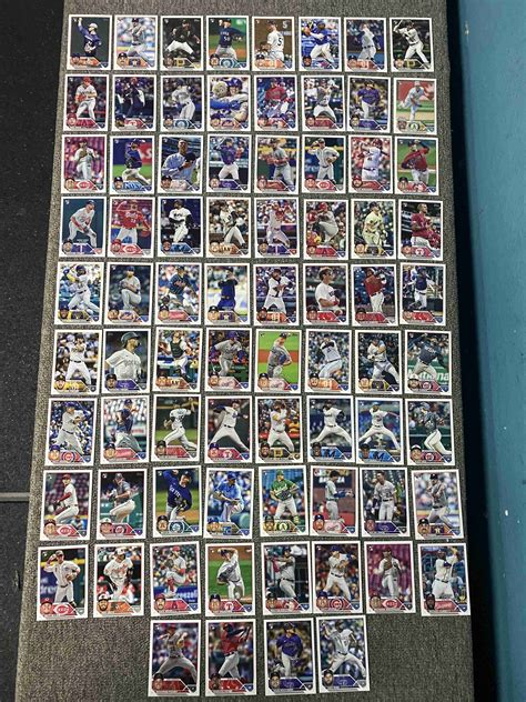 Sportlots Auctions Topps Topps Update Rookie Lot Over Cards