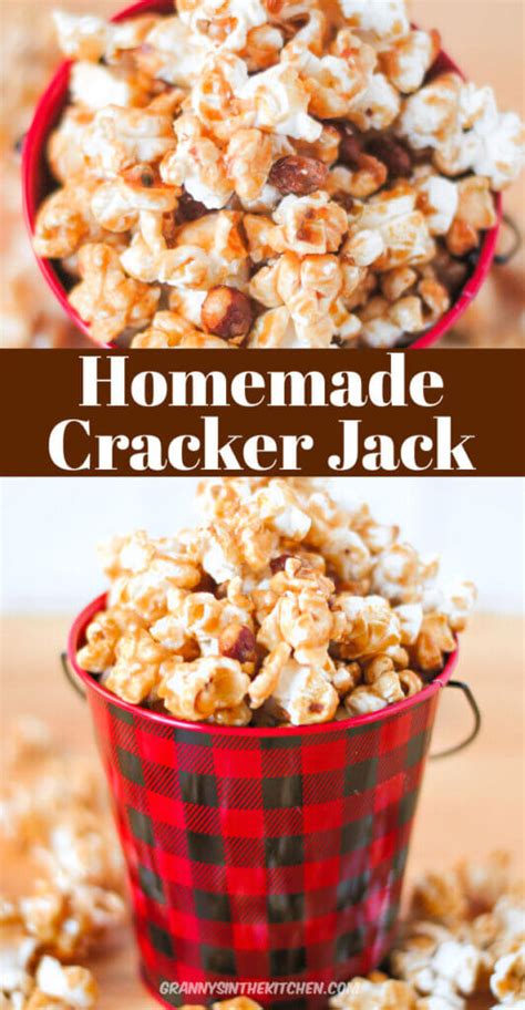 Homemade Cracker Jack Recipe - Granny's in the Kitchen