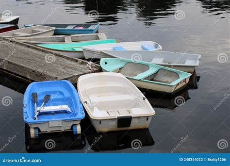 Boats In Perkins Cove In Ogunquit, Maine Editorial Photo ...