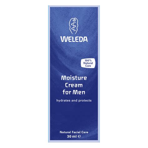 Weleda Moisture Cream for Men 30ml - Go Vita Springwood