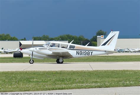 Aircraft N Y Piper Pa Twin Comanche C N Photo By