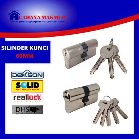 Jual SILINDER CYLINDER ANAK KUNCI PINTU RUMAH BESAR GESER SET DEKSON