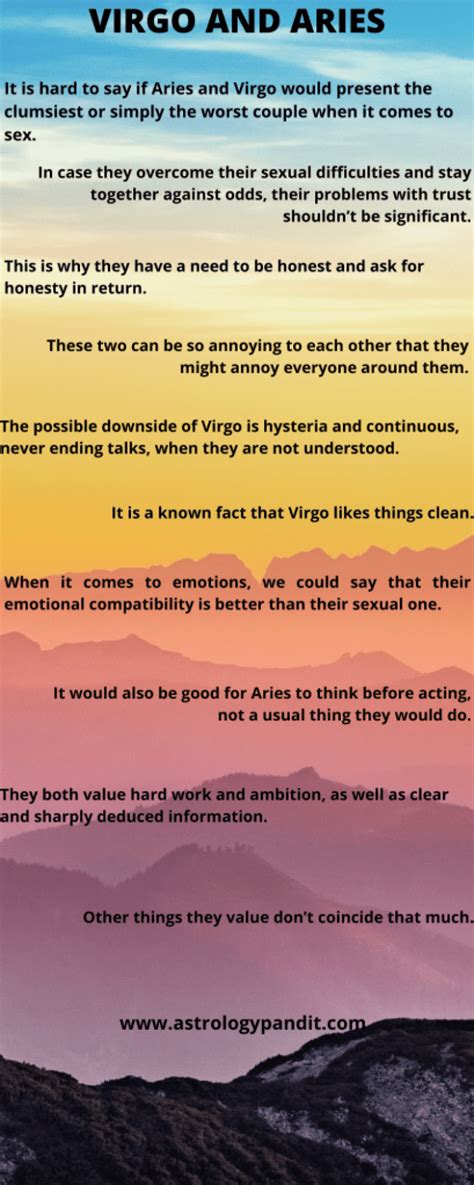 Virgo Man Aries Woman Compatibility In Love Online Astrologypandit