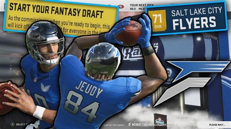 Welcome To The First Ever Nfl Fantasy Draft Madden 20 Flyers