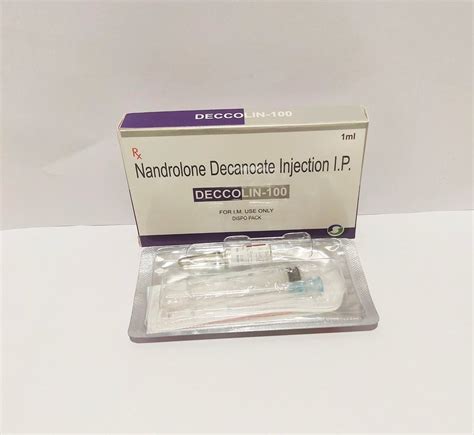 NANDROLONE DECANOATE 25MG DECCOLIN 25 1x1 Dispo Prescription At Rs