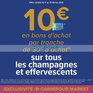 Anti Crise Fr Carrefour Market Bon Dachat De Par Tranche De