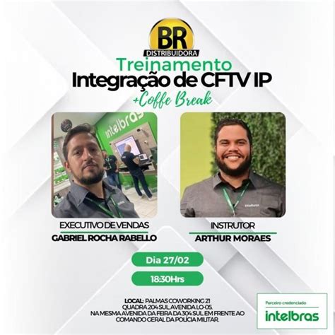 Treinamento Integração de CFTV IP em Palmas Sympla