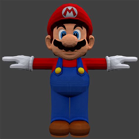 3d File Mario・3d Printing Template To Download・cults