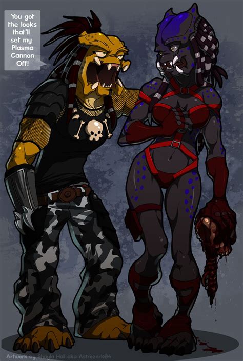 Arei Ref By Astrozerk On Deviantart Alien Vs Predator Costume Predator Alien Art Predator