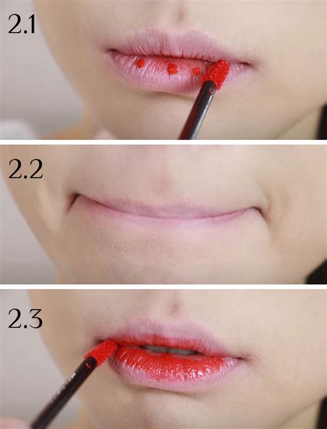 Lips Makeup Step By With Pictures Saubhaya Makeup