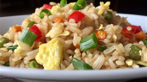 Vegetable Egg Fried Rice Recipe Quick And Easy Chinese Style Rice