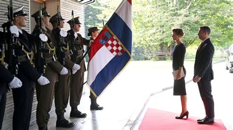 today    honour  presenting  credentials  president zoran