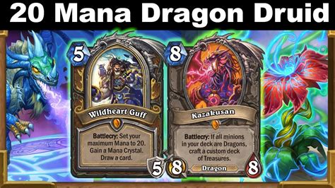 New Kazakusan 20 Mana Druid Is Broken The Most Fun Deck Fractured In Alterac Valley