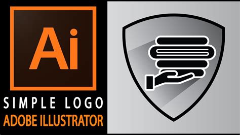 Tutorial Membuat Logo Sederhana Menggunakan Adobe Illustrator YouTube