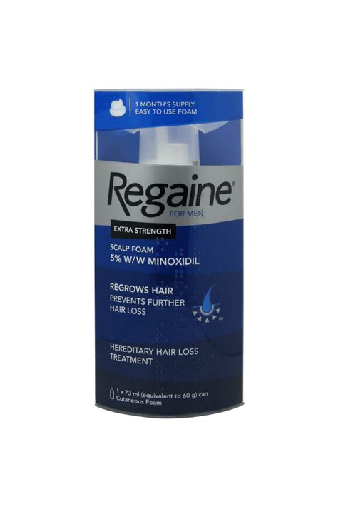 Regaine For Men Extra Strength Scalp Foam 73ml Hair Loss Allcures